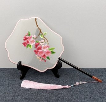 Cotton embroidered fabric